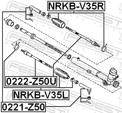 Рулевая тяга Q-top QM0399P цена, от 11.28 USD