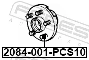 Купить 6502311 Fiat/Alfa/Lancia Шпилька колесная задняя