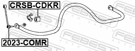 K52089485AE Fiat/Alfa/Lancia Прокладка стабильзатора заднего