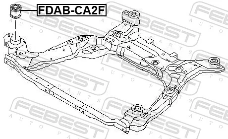 Сайлентблок передней балки Ford Mondeo IV седан (CA2) (2007 - 2014) цена, от 11.58 USD