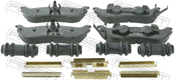 Колодки дисковые  Ford 2U2Z2V200AB цена, от 51.19 USD