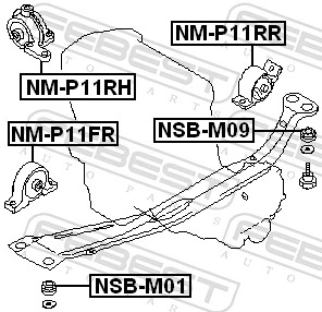 NMP11RR Febest 