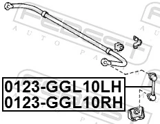 Задняя левая тяга стабилизатора Sato Tech PS20778 цена, от 8.66 USD