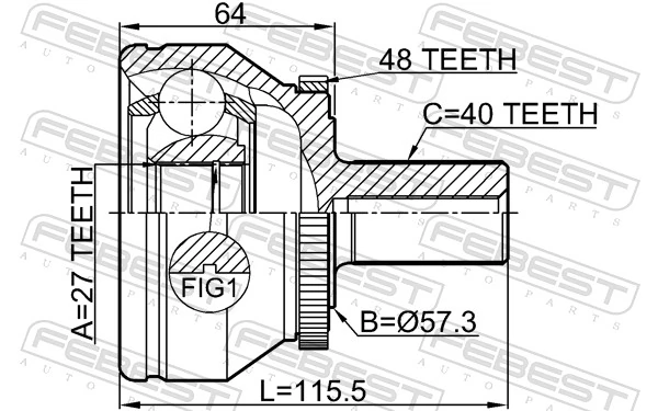 Граната колесная BGA CV9707A цена, от 37.54 USD