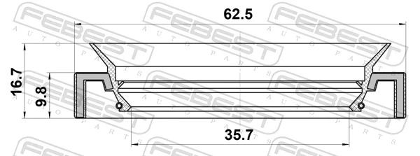 95JAS37621017R Febest