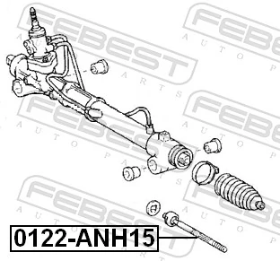 0122ANH15 Febest Тяги рулевые