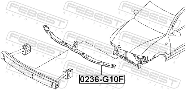 0236G10F Febest Телевизор