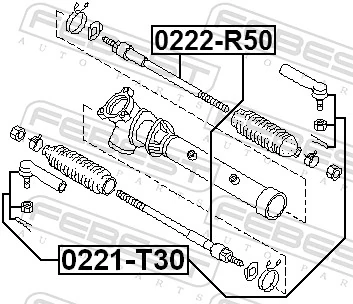 Tração de direção Nissan Pathfinder SUV (R50) (1995 - 2004) 