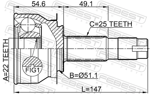 Купить 1502002SX Stellox Внешняя граната