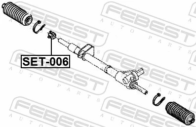 SET006 Febest РМК рейки