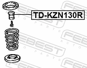 TDKZN130R Febest Буфер амортизатора заднего