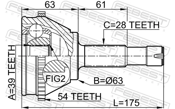 Граната колесная Fiat Ducato II фургон (230L) (1994 - 2002) цена, от 34.17 USD
