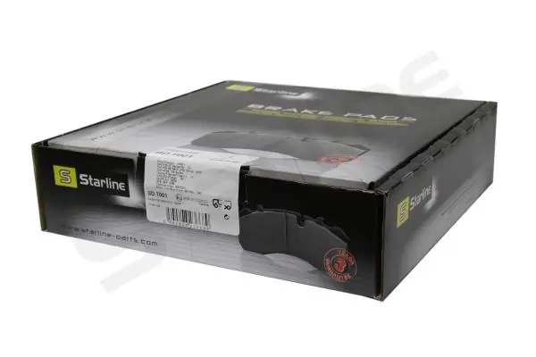 Задние тормозные колодки BDT001 Starline