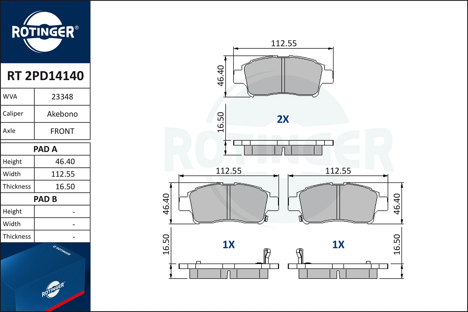 Колодки Q-top QF0084E цена, от 9.76 USD