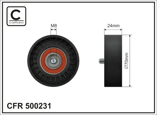 Натяжной ролик Dodge Journey внедорожник (2008 - 2020) цена, от 10.40 USD