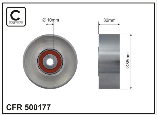 Ролик паразитный Ossca 62831