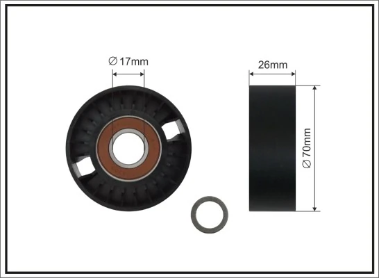  Reguladora de tensão da correia de transmissão SsangYong Actyon SUV (2011 - 2026) 