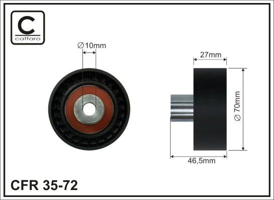 Паразитный ролик CFR3572 Caffaro