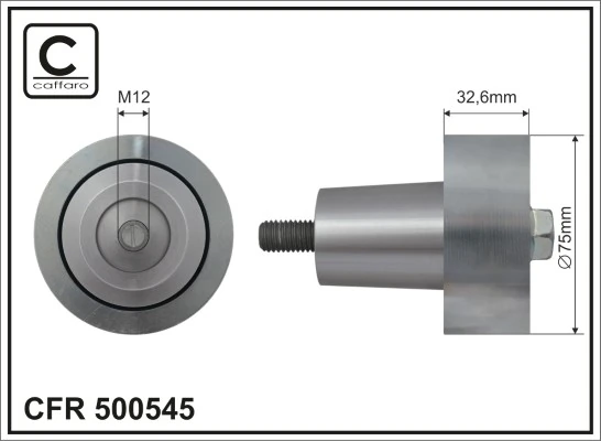 Купить 2268757 DAF Паразитный ролик