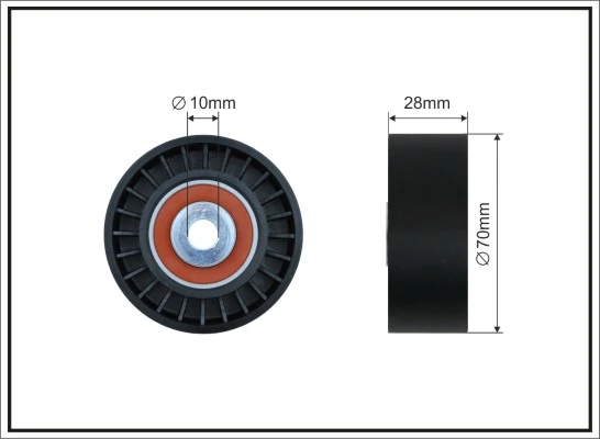 Натяжной ролик Mipsan CI925 цена, от 13.25 USD