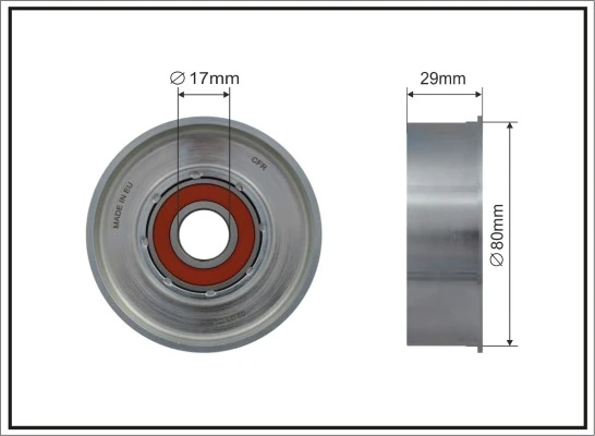 Натяжной ролик MPQ1346 Magneti Marelli