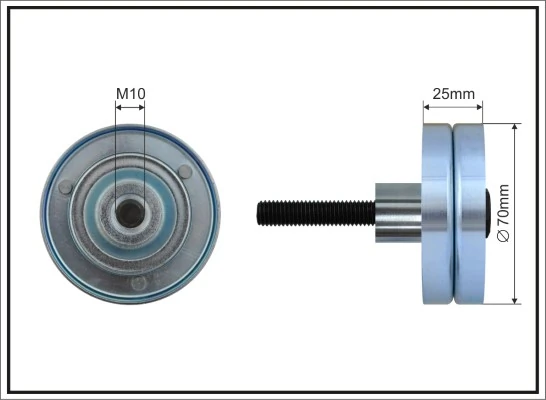 MPQ1071 Magneti Marelli Ролик приводного ремня, паразитный