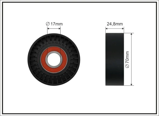 K04593822AC Fiat/Alfa/Lancia Натяжитель клинового ремня