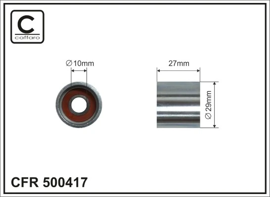 Обводной ролик ремня ГРМ CX/Complex CX21800 цена, от 7.77 USD