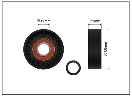 Натяжной ролик MPQ1278 Magneti Marelli