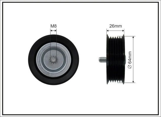Купить MPQ1397 Magneti Marelli Паразитный ролик