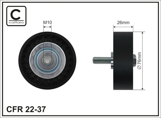 Натяжной ролик BSG 65615019 цена, от 14.57 USD