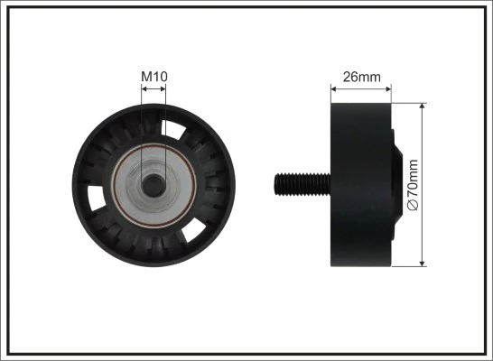 MPQ1378 Magneti Marelli Ролик приводного ремня, паразитный