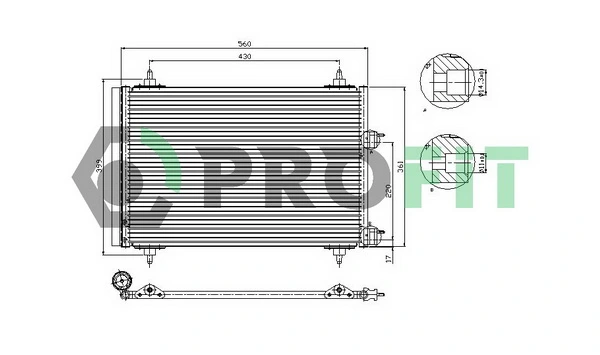 Конденсатор кондиционера VALEO 812732 цена, от 96.77 USD