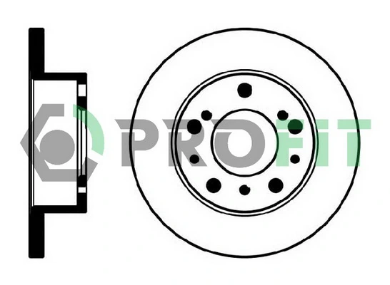 Передние тормозные диски 93500520 Peugeot/Citroen