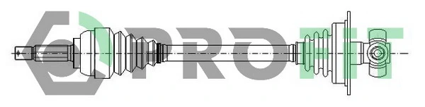 Купить Левая полуось Рено Логан I LS