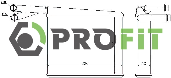 Радиатор отопителя Мерседес-бенц Спринтер I 2-t