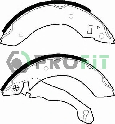Купить 361212 Jurid/Bendix Задние барабанные тормозные колодки