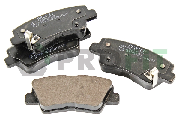 Sapatas do freio traseiras de disco KIA Rio III UB