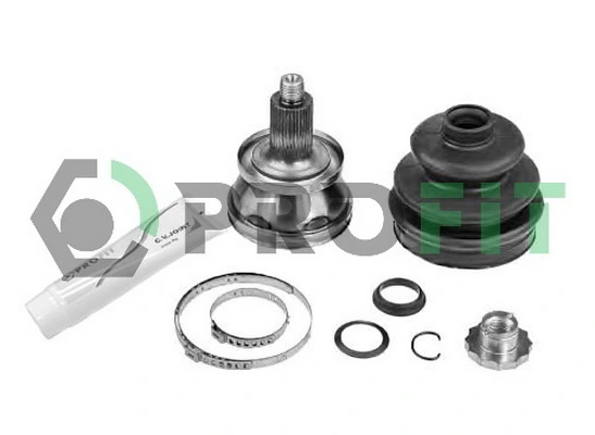Junta homocinética externa dianteira Volkswagen Polo 4 9N, 9A