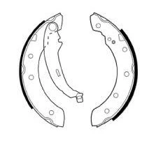 Sapatas do freio traseiras de tambor Citroen Xsara N1