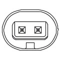 ABEU361 Mobiletron Датчик АБС (ABS) задний