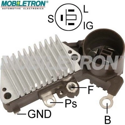 Реле-регулятор генератора (реле зарядки) MOBILETRON VRH200533A