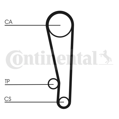 Ремень ГРМ CONTINENTAL CT1013