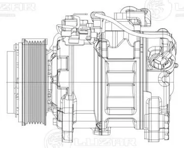 Компрессор кондиционера 42260001 AND