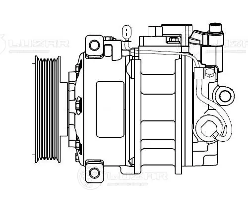 Компрессор системы кондиционирования Luzar LCAC1820 цена, от 383.44 USD