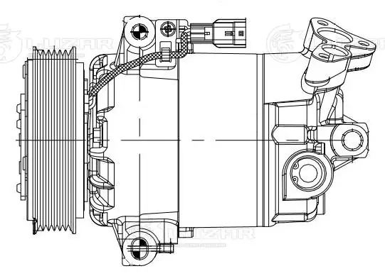 Компрессор системы кондиционирования Luzar LCAC14JD цена, от 191.96 USD