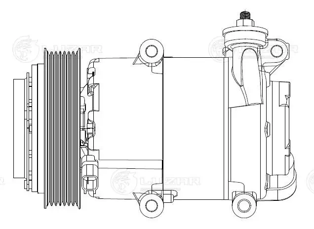 Компрессор системы кондиционирования Luzar LCAC1089 цена, от 285.52 USD