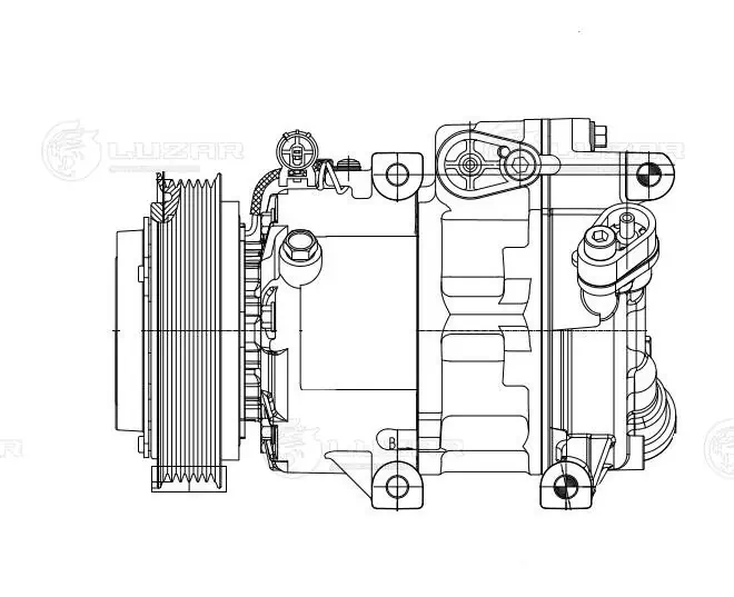 Насос кондиционера Polcar 4114KS1S