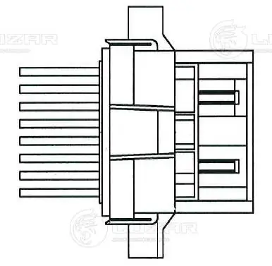 Реле отопителя Luzar LFR0550 цена, от 11.39 USD