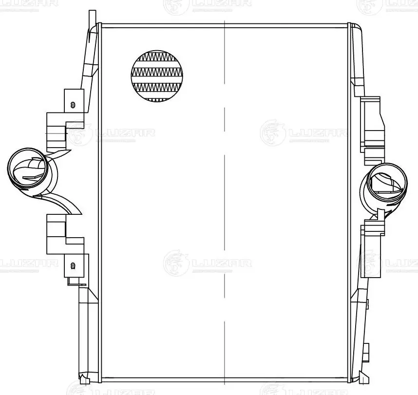Купить 2209089 HELLA Интеркулер